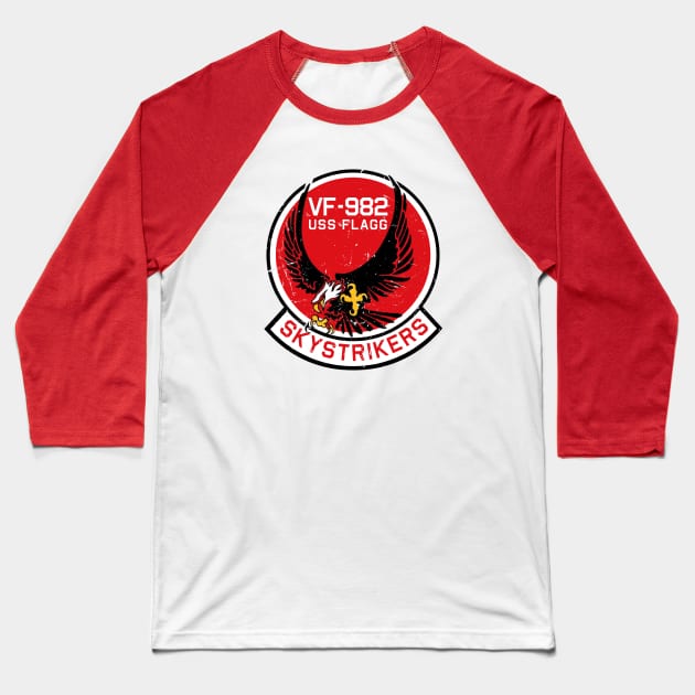 Skystriker Squadron Baseball T-Shirt by PopCultureShirts